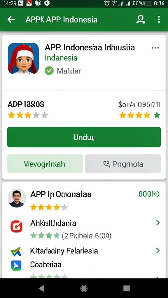 Tampilan awal aplikasi 333V yang menarik.