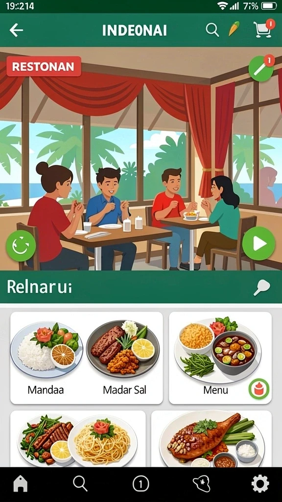 Tangkapan layar dari fitur multiplayer yang penuh aksi.