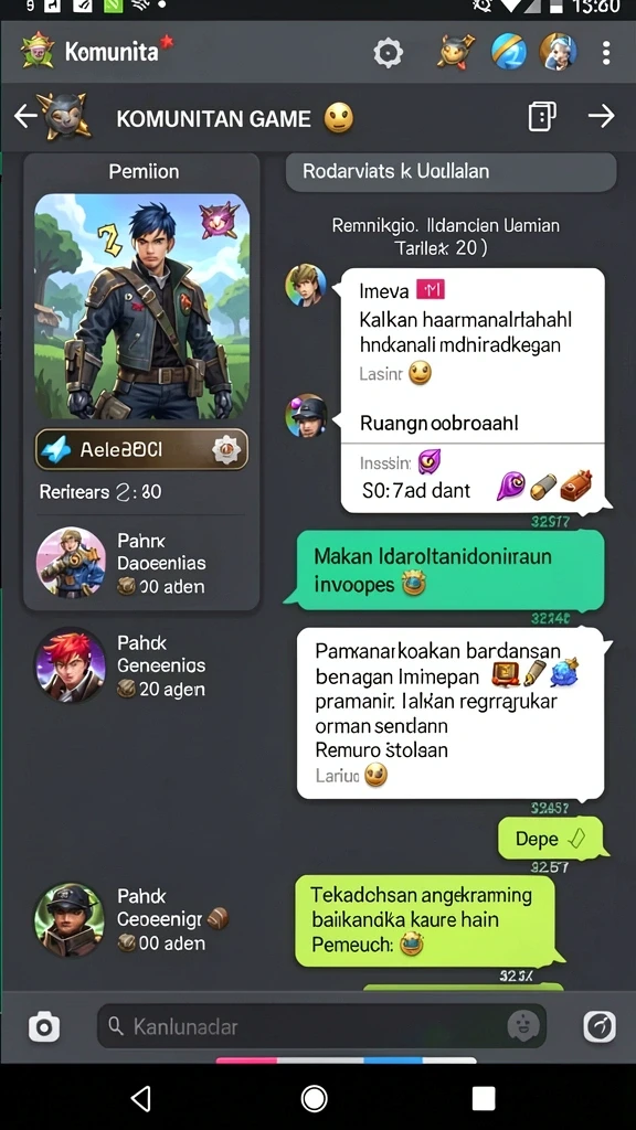 Karakter unik dengan kemampuan khusus yang menarik.