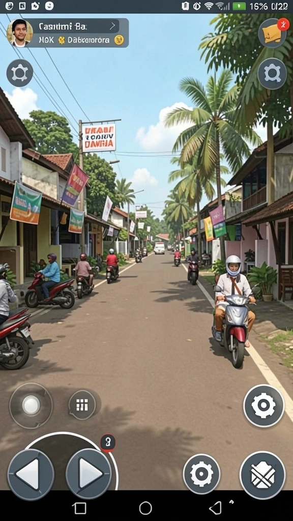 Gameplay yang penuh tantangan.