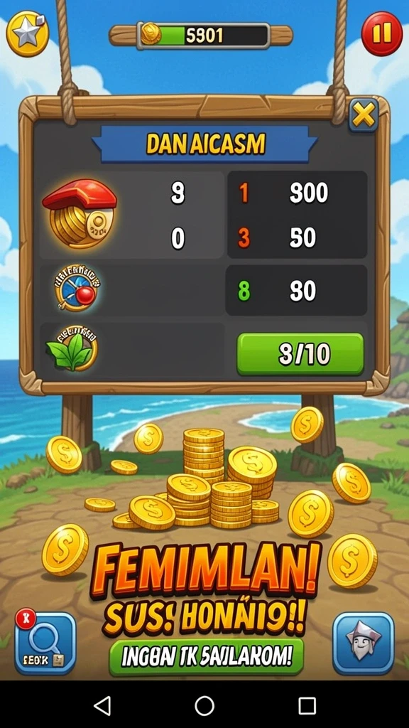 Beralih antara permainan dengan cepat dan mudah.