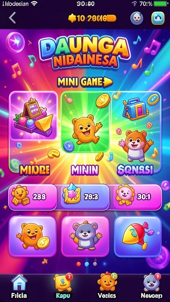 Sistem reward yang menguntungkan pemain setiap kali menang.
