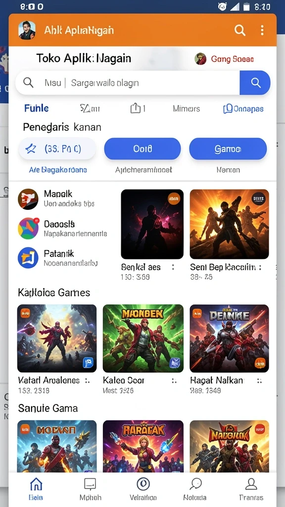 Fitur multiplayer yang memungkinkan bermain dengan teman.