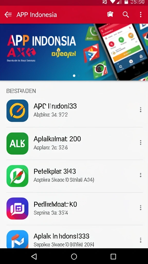 Berbagai pilihan permainan judi yang tersedia dalam satu aplikasi.