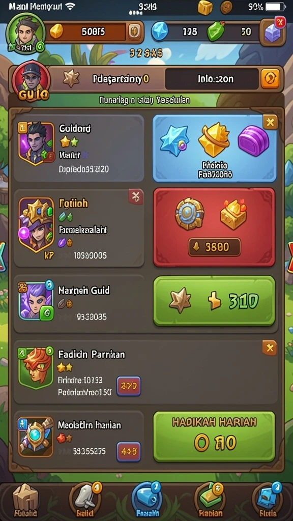Fitur multiplayer untuk bersaing dengan teman.