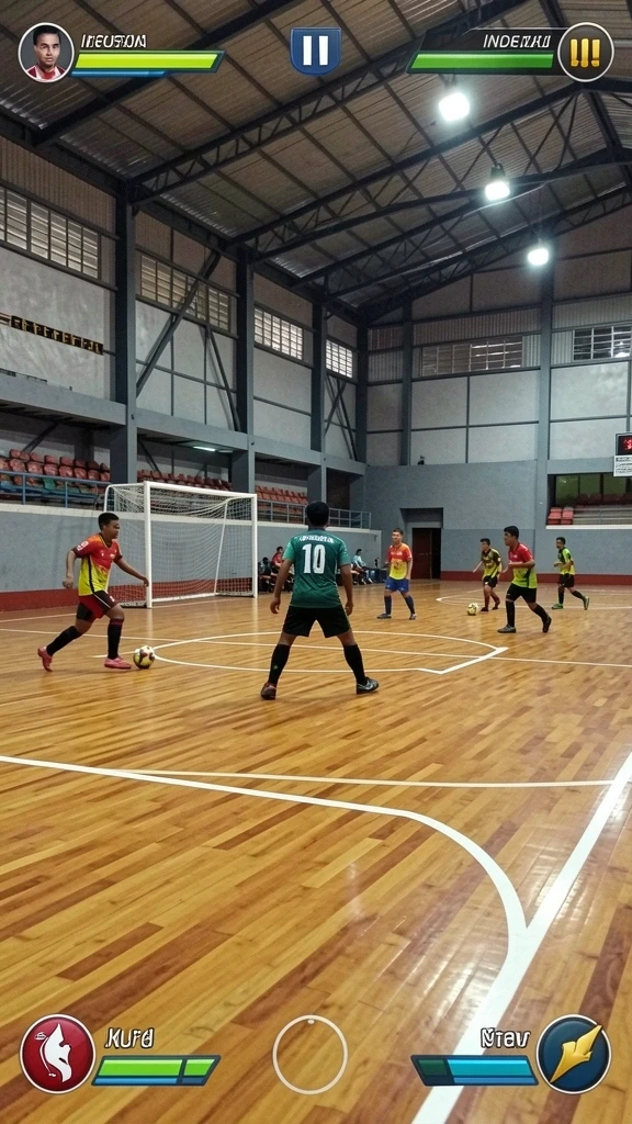 Tampilan antarmuka utama yang intuitif dan mudah digunakan.