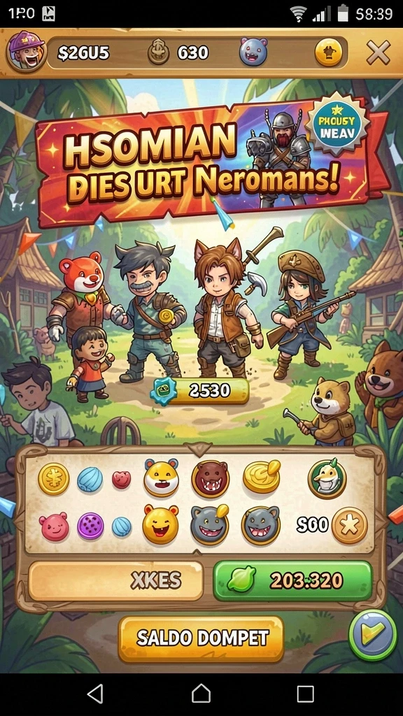 Gameplay seru dengan tantangan menarik.