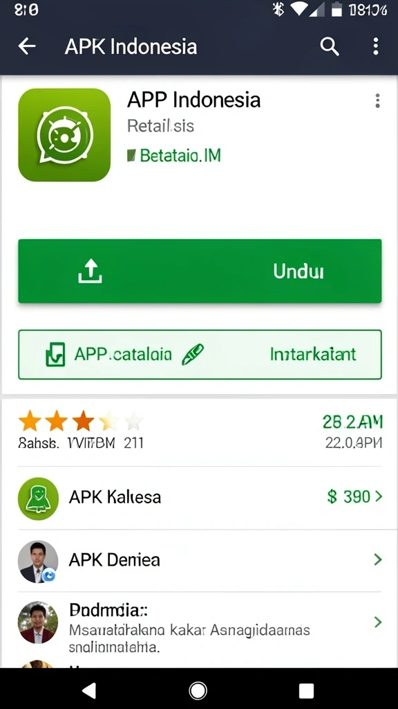 Tampilan antarmuka pengguna yang intuitif dan ramah.