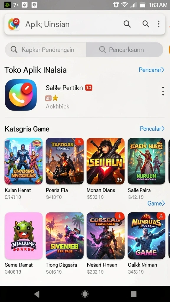 Tampilan halaman utama GILA138 yang menarik.