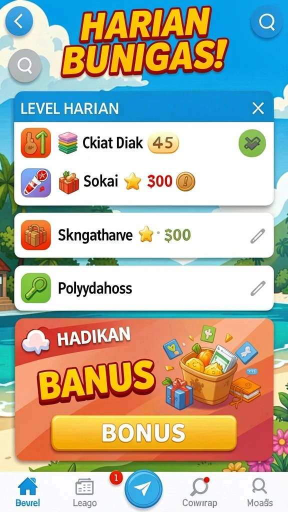Tampilan antarmuka HOKILUCK yang user-friendly.