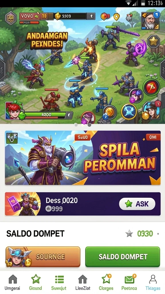Mode permainan baru yang menarik dan menantang.
