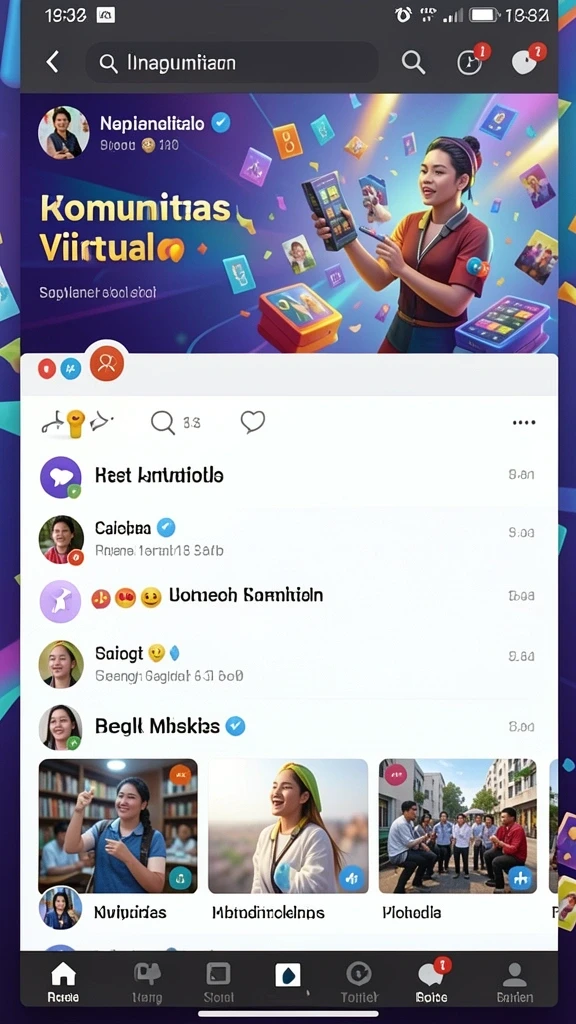 Momen seru dalam tantangan multiplayer.