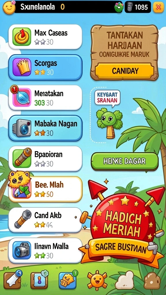 Leaderboard untuk bersaing dengan teman.