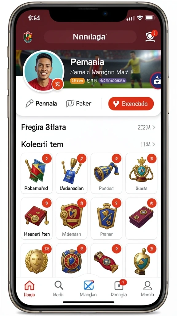 Tampilan antarmuka yang intuitif dan mudah digunakan.