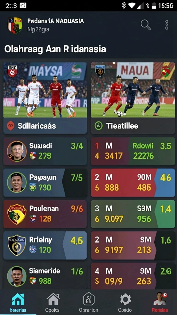 Fitur statistik yang membantu memilih angka dengan tepat.