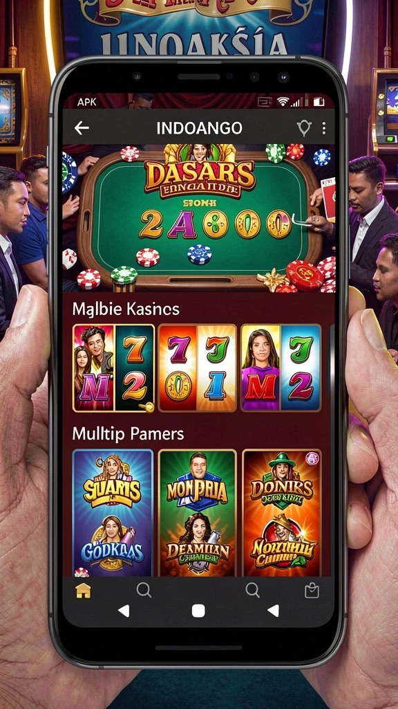 Tangkapan layar kedua menampilkan mode multiplayer dengan teman-teman.