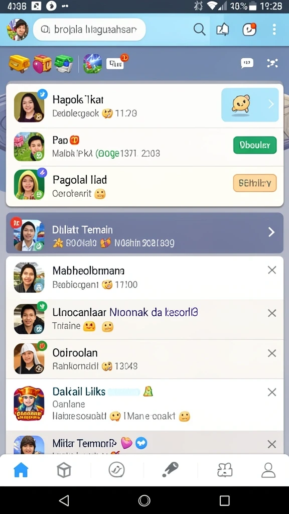 Beragam pilihan permainan yang mengasyikkan.