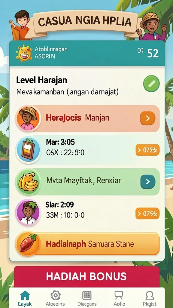 Tampilan antarmuka yang menarik dan mudah digunakan.