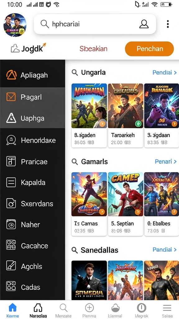 Visual yang menakjubkan dari dunia permainan K3K3.