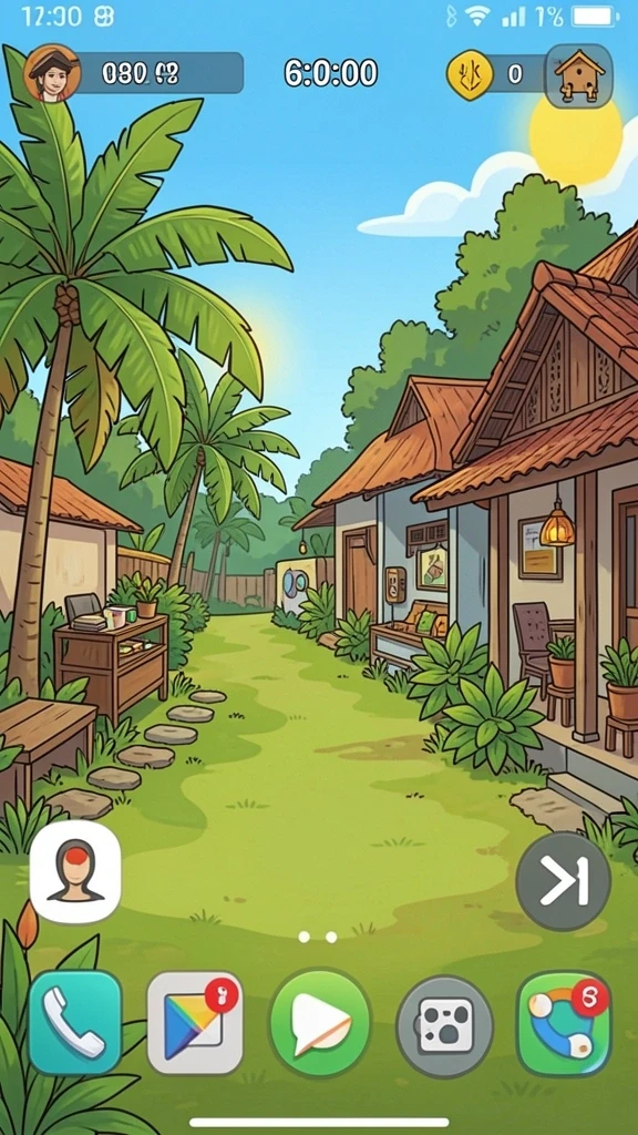 Tampilan awal aplikasi KEPO66 yang menarik.