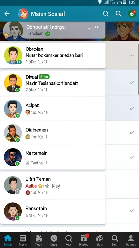Tampilan antarmuka yang menarik dan mudah digunakan.