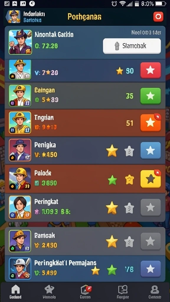Mode permainan yang beragam dan menghibur.