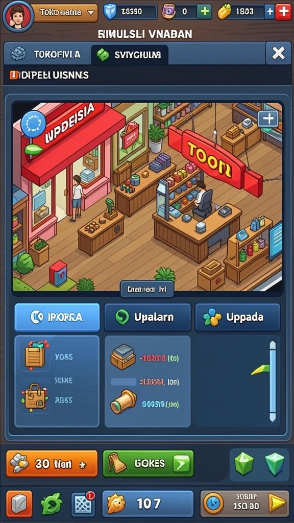 Karakter-karakter penuh warna dan detail halus.