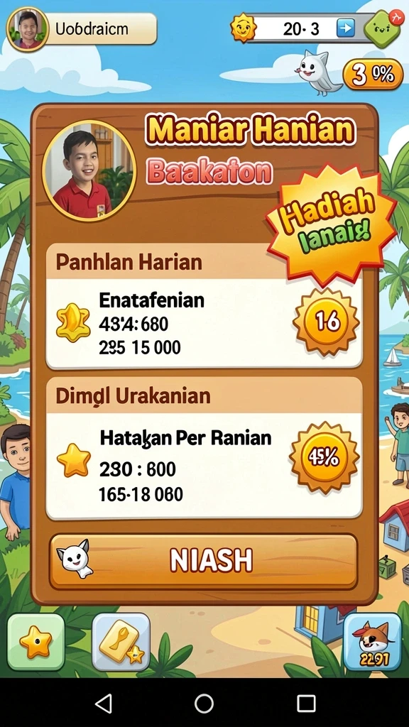 Tampilan menarik dari antarmuka MASTERTOTO.