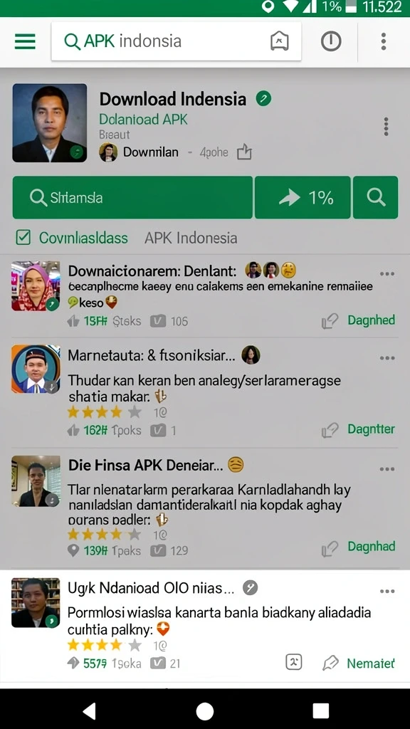 Tampilan antarmuka ME355 yang intuitif dan menarik.