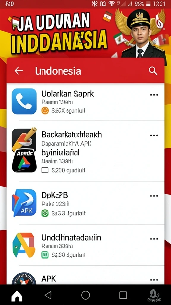 Antarmuka yang mudah digunakan bagi semua pemain.