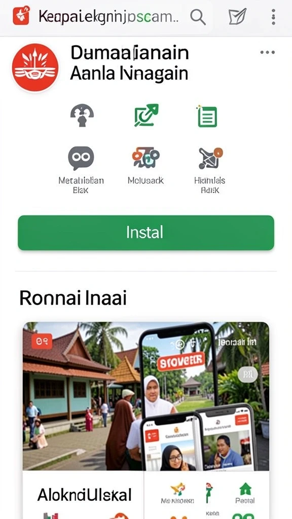 Tampilan menara dengan suasana yang menawan.