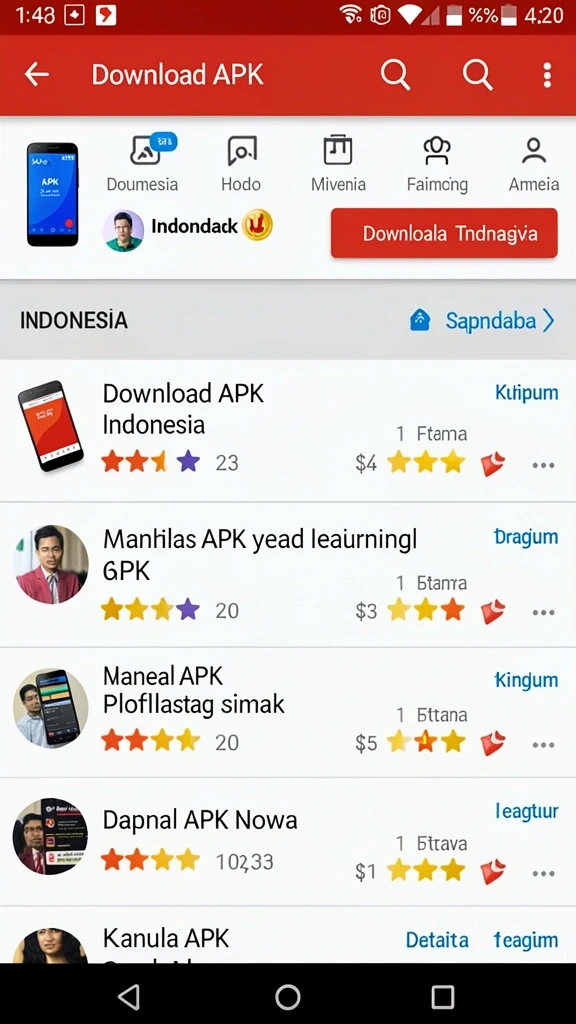 Tampilan antarmuka yang menarik dan user-friendly.
