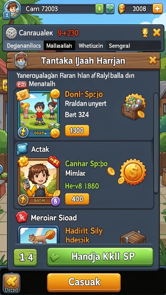 Mode permainan yang bervariasi dan seru.