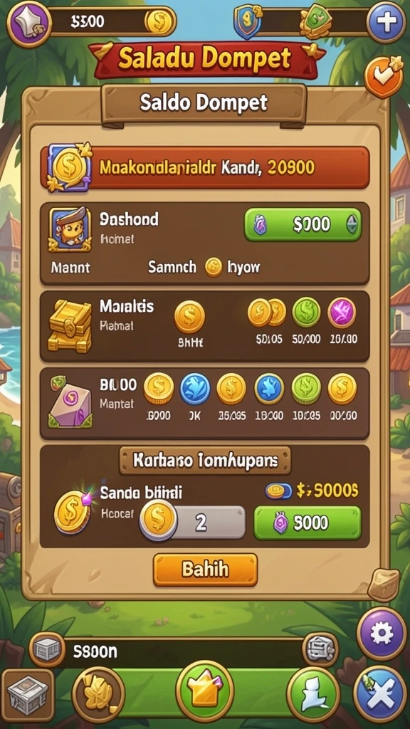 Fitur bonus melimpah untuk meningkatkan peluang menang.