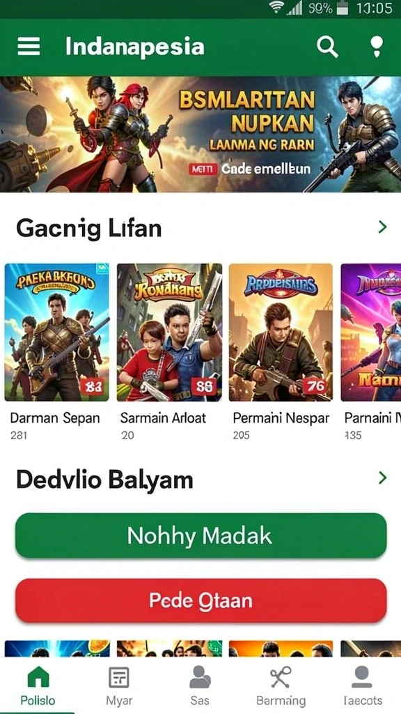 Misi menantang dengan berbagai level kesulitan.