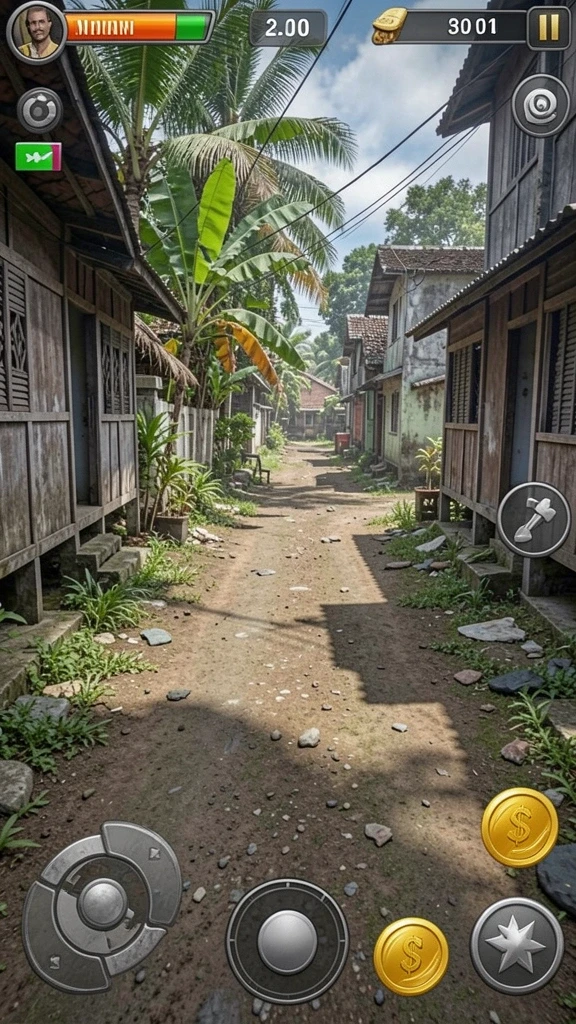 Tampilan utama aplikasi PASAR123 yang menarik dan user-friendly.