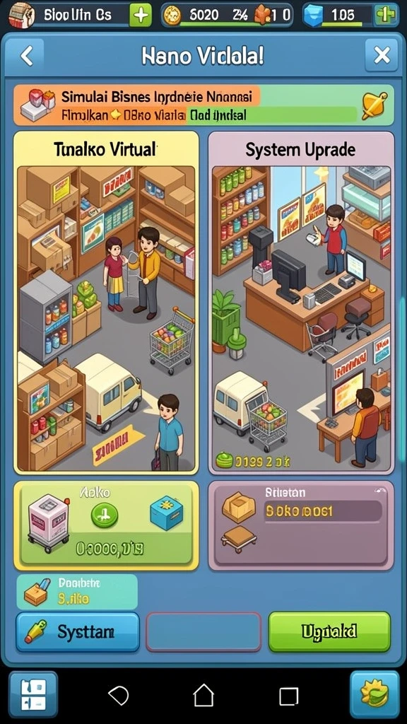 Screenshot menampilkan grafis game yang memukau.