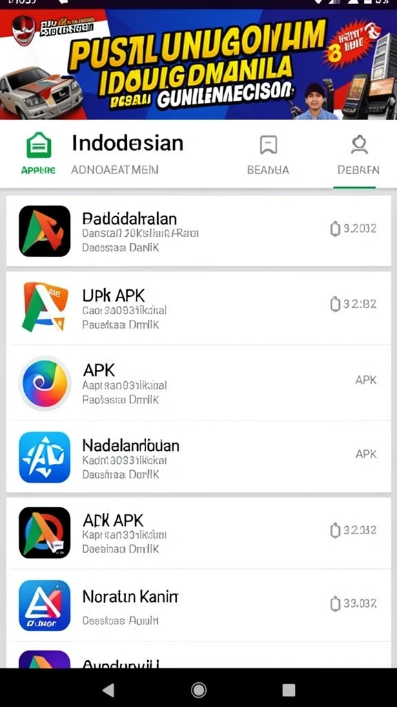 Screenshot dari salah satu permainan seru dalam PP444.