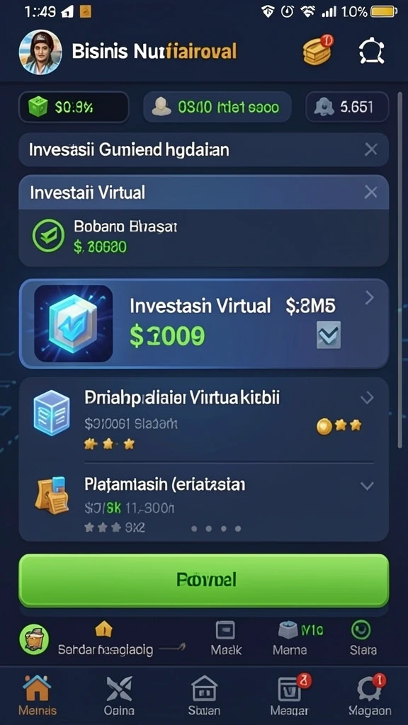 Tampilan antarmuka yang rapi dan intuitif.