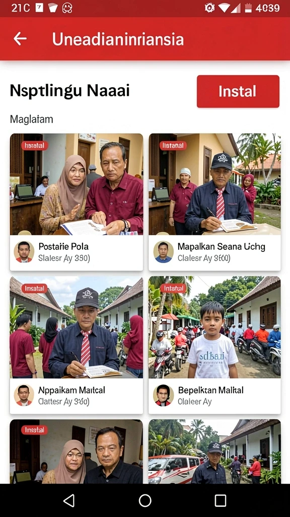 Berbagai karakter dengan kemampuan unik.