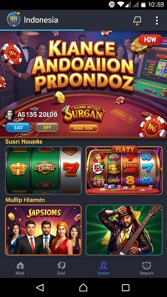 Berbagai mode permainan yang membuat pengguna betah.