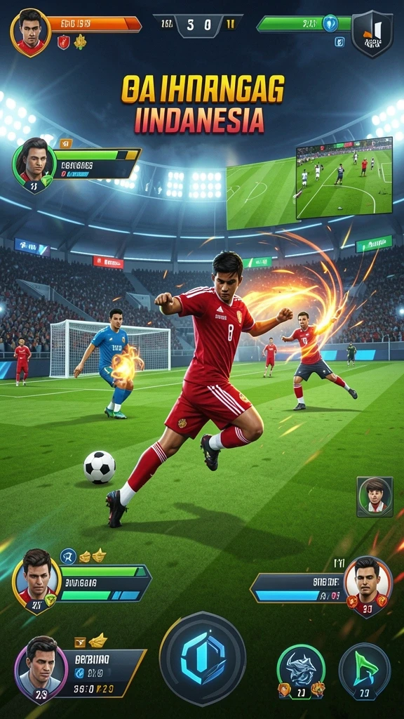 Visual menarik dengan tema slot yang bervariasi.