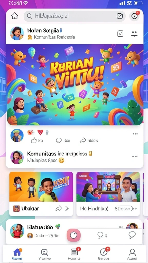 Tampilan antarmuka yang ramah pengguna.
