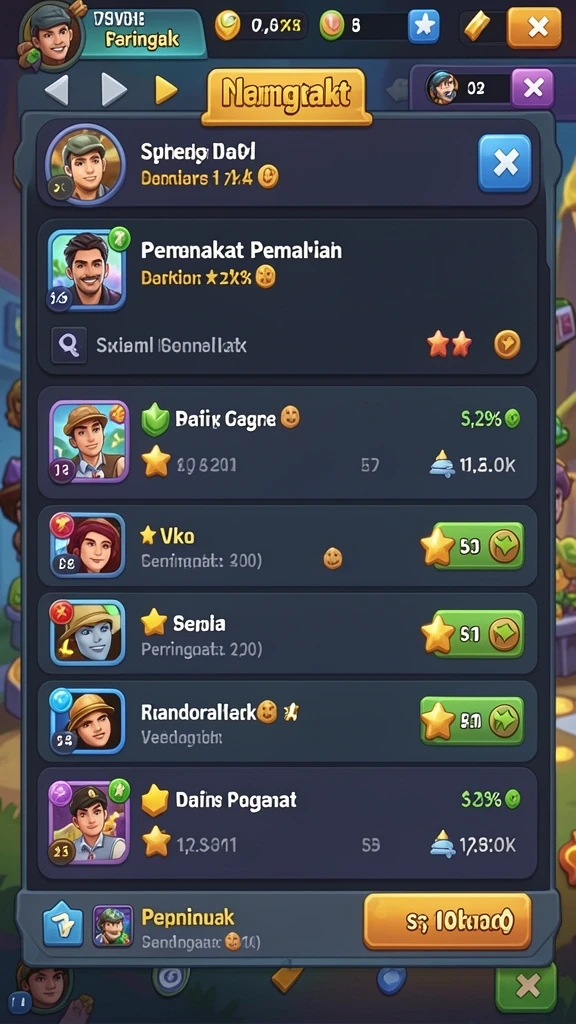Grafis yang menawan dan detail.