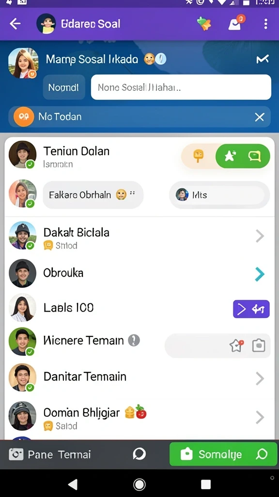Tampilan antarmuka SUPER5 yang menarik dan user-friendly.