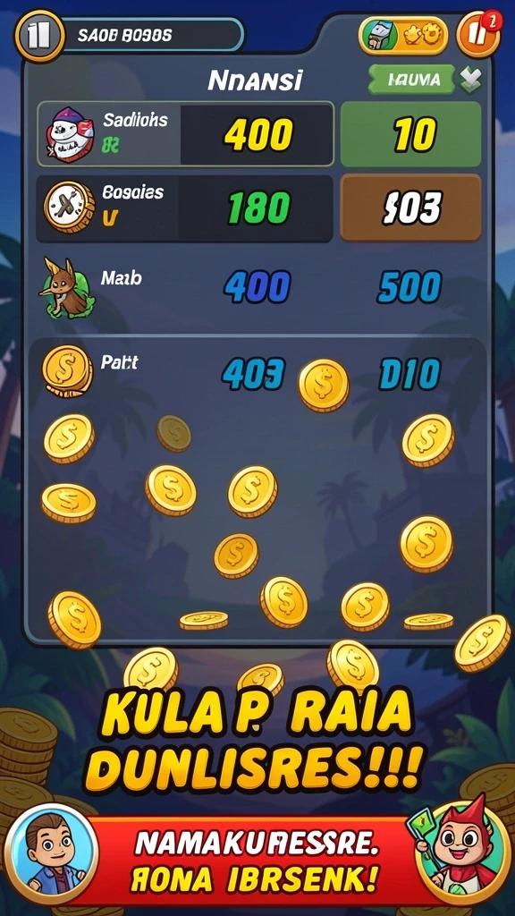 Tantangan menarik dalam setiap level permainan.