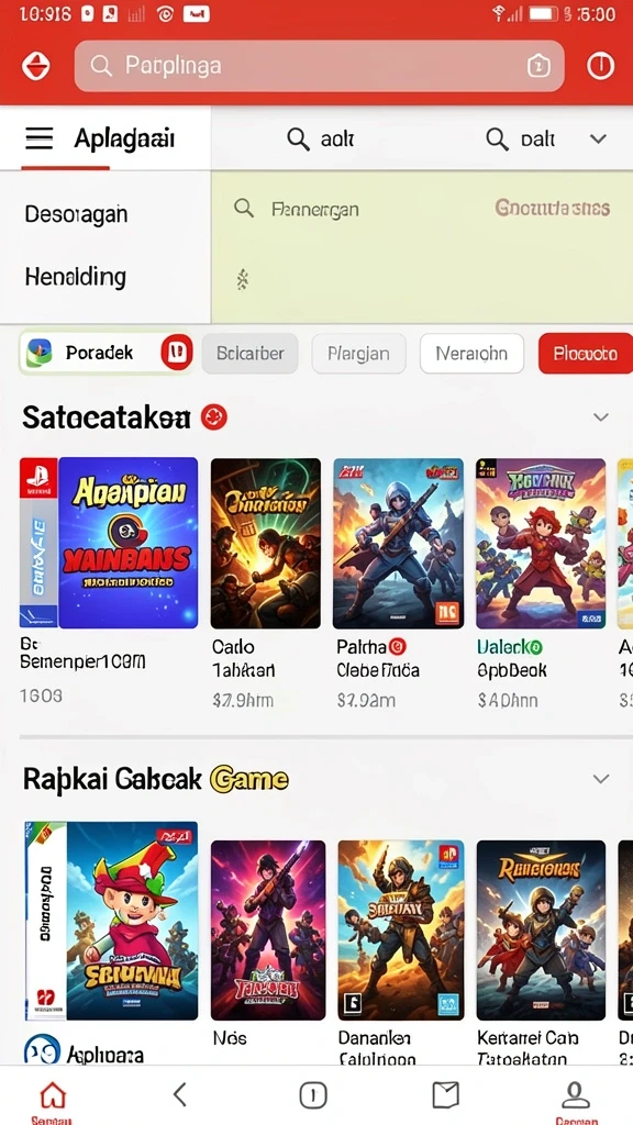 Tampilan antarmuka yang menarik dan mudah digunakan.